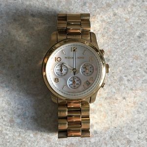 Michael Kors gold watch